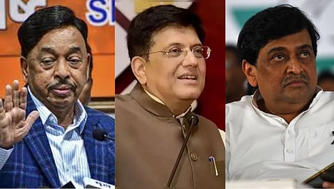 Narayan Rane, Piyush Goyal Ashok chavan
