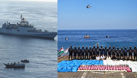 Gujarat | गुजरातच्या पोरबंदरमध्ये आतापर्यंतची सर्वात मोठी कारवाई, ३,३०० किलो ड्रग्जसह ५ जणांना अटक