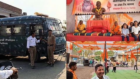 जरांगे यांच्या आंदोनस्थळावरील मंडप हटवणार असल्याच्या चर्चांना उधाण