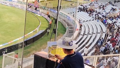 IND vs ENG 4th Test Day 3 : तो एक चित्रकार…रांची कसोटीत एक अनोखे दृश्य