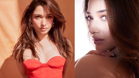 Tamannaah Bhatia : तमन्नाचा ‘तो’ फोटो व्हायरल, स्ट्रीपलेस ड्रेस पाहून चाहत्यांची लाल रंगावर कमेंट…