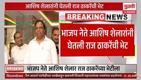 आशिष शेलारांनी घेतली राज ठाकरेंची भेट; भाजप-मनसे युतीच्या चर्चांना उधाण
