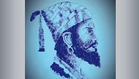 Shiv Jayanti 2024 : विद्यार्थ्यांच्या हाताच्या ठशांपासून साकारले छत्रपती शिवाजी महाराज