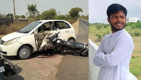 सोलापूर : गुळवंचीजवळ कार-दुचाकीच्या अपघातात तरुण ठार; दोघे जखमी