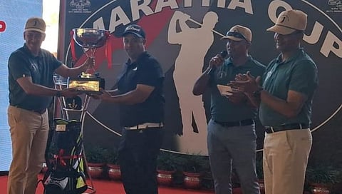 बेळगाव: मराठा गोल्फ चषक स्पर्धेत मिहीर पोतदारने पटकावला प्रथम क्रमांक