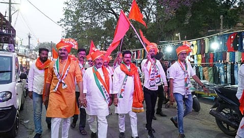 नागपूर : राष्ट्रवादी काँग्रेसची स्वराज्य सप्ताह बाईक रॅली