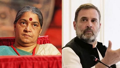 वायनाडमध्ये राहुल गांधींविरुद्ध भाकपच्या ॲनी राजा यांना उमेदवारी, इंडिया आघाडी पुन्हा विस्कटली?