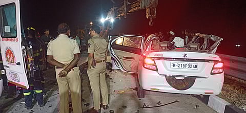 समृद्धी महामार्गावर पुन्हा अपघात ! तीन जण जागीच ठार, दोन जण गंभीर जखमी