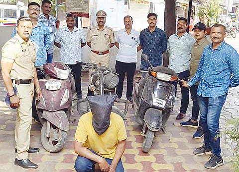 दारूमुळे वास्तुविशारद झाला दुचाकीचोर : अखेर चोरट्याला अटक