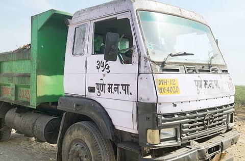 पुण्यातील कचरा पुन्हा दौंडमधील भांडगावात