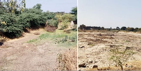 तलाव, बंधारे कोरडे पडण्यास सुरुवात; इंदापूर तालुक्यात तीव्र पाणीटंचाईची चिन्हे
