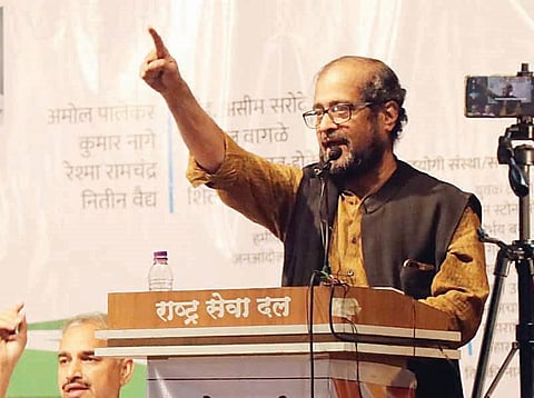 पुणे पोलिस भाजपचे कार्यकर्ते : ज्येष्ठ पत्रकार निखिल वागळे यांचा आरोप