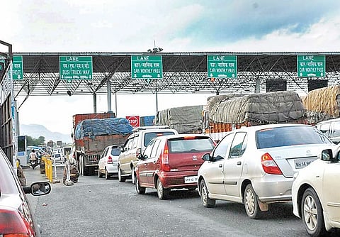 उंडवडीत पालखी मार्गावर टोलचा भुर्दंड सुरू