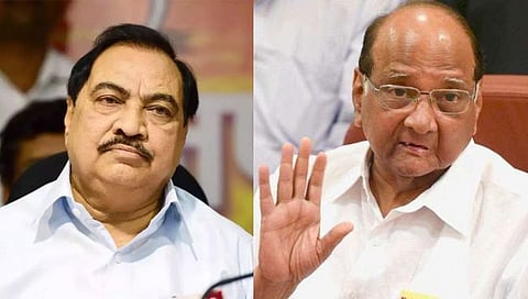 एकनाथ खडसे यांना पक्षात घेऊन चूक झाल्याची शरद पवारांची कबुली, राष्ट्रवादीच्या बड्या नेत्याचा दावा