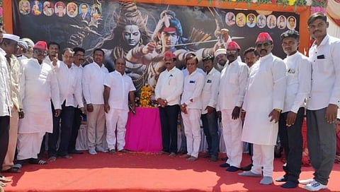 कळवण तालुक्यात एकलव्य जयंतीनिमित्त भव्य मिरवणूक