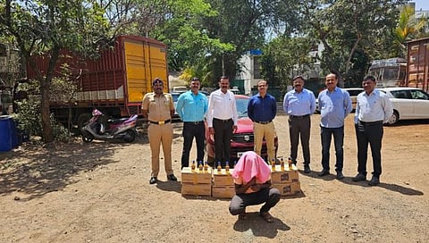 Nashik Crime News : हरसुल-तोरंगण रोडवर प्रतिबंधित मद्यसाठा जप्त, सापळा रचून कारवाई