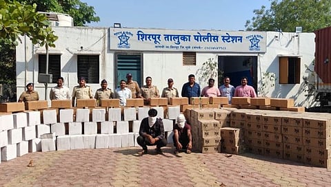 मध्य प्रदेशातून गुजरातमध्ये होणारी मद्य तस्करी रोखली, 28 लाखांचा दारु साठा जप्त