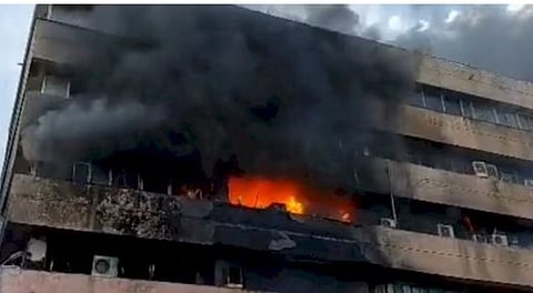 मोठी बातमी : मध्य प्रदेश मंत्रालयातील वल्लभ भवन इमारतीला भीषण आग, ५ कर्मचाऱ्यांची सुखरुप सुटका