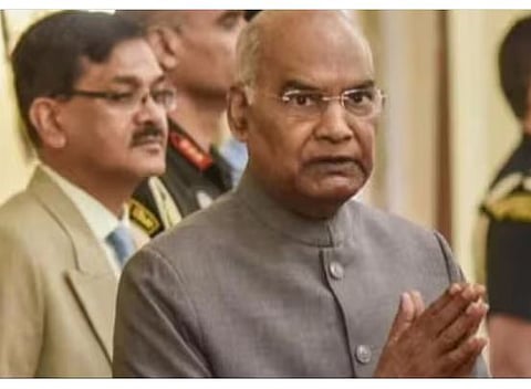 माजी राष्ट्रपती रामनाथ कोविंद. ( संग्रहित छायाचित्र )