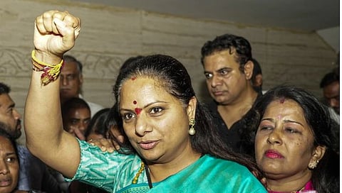 K Kavitha: BRS नेत्या के कविता यांच्या न्यायालयीन कोठडीत 23 एप्रिलपर्यंत वाढ