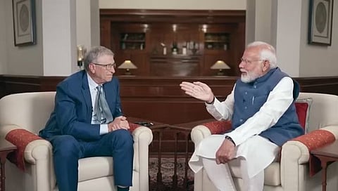PM Modi Bill Gates
