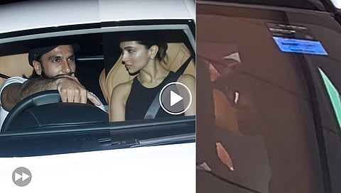 Ranveer-Deepika Viral Video : रणवीर-दीपिकाचे कारमधील ‘ते’ रोमँटिक दृश्य व्हायरल; पहा व्हिडिओ