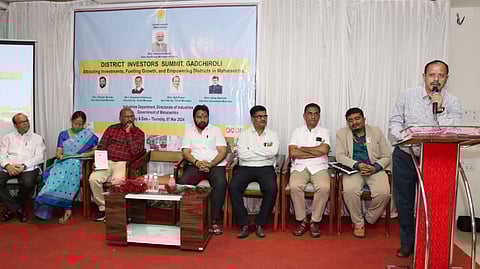 गडचिरोली : जिल्हा गुंतवणूक परिषदेत ३८७ कोटींचे सामंजस्य करार