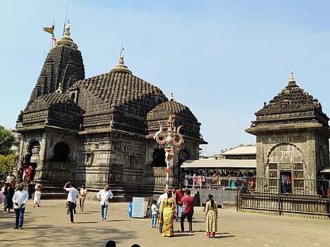 त्र्यंबकेश्वर ज्योतिर्लिंग मंदिर (छाया-गणेश सोनवणे)