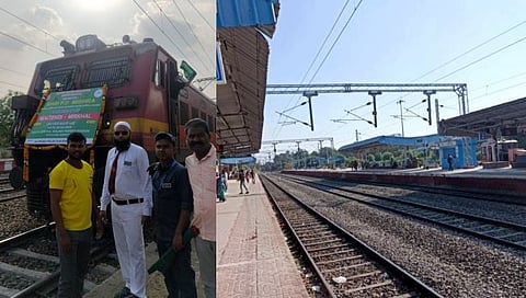 परभणी: मिरखेल- माळटेकडी लोहमार्गावर विद्युत रेल्वेची चाचणी यशस्वी