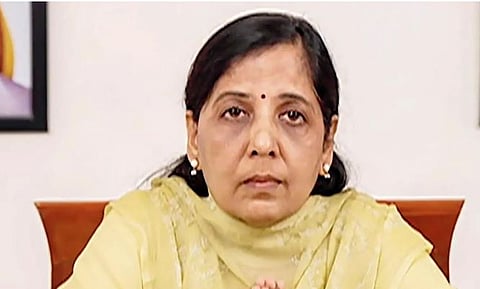 सुनीता केजरीवाल. ( संग्रहित छायाचित्र )