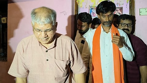 मनोज जरांगे यांच्या भेटीसाठी प्रकाश आंबेडकर अंतरवालासराटीत