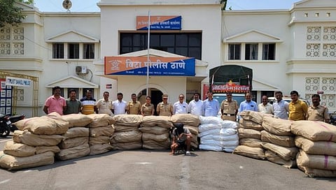 विजापूरहून आलेला १३ लाखांचा गुटख्याचा साठा जप्त
