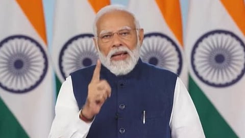 PM Modi : भारत व्यावसायिक आधारावर सेमीकंडक्टर चिप्स तयार करणार : पंतप्रधान मोदी
