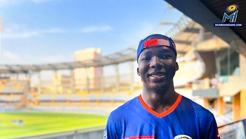 Mumbai Indians : मुंबई इंडियन्स संघात दिलशान मदुशनाकाऐवजी क्वेना मफांका