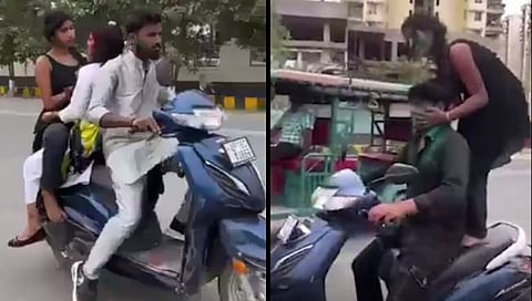 Holi Viral Video : ‘रंग’ उधळण्याच्या नावाखाली अश्लील आणि बिभस्त चाळे, तरुणींना ३३ हजारांचा दंड