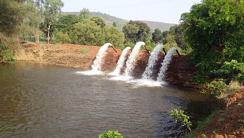 धामणी खोऱ्याला वरदान ठरली बॅकवॉटर योजना
