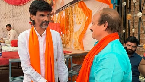 वसंत मोरेंनी घेतली जरांगे पाटलांची भेट