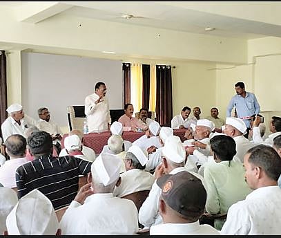 ‘पुणे-नाशिक द्रुतगती’च्या भूसंपादनाला विरोध..