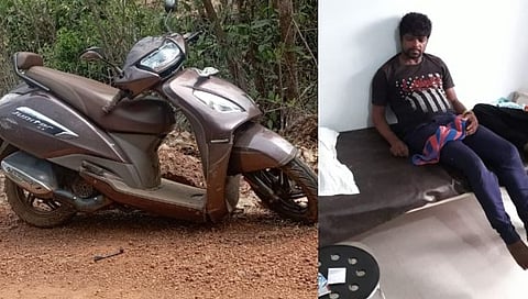 गवारेड्याच्या हल्ल्यात एक दुचाकीस्वार जखमी