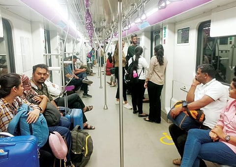 आत्तापर्यंत दीड कोटी प्रवाशांचा मेट्रोप्रवास ; 21 कोटी 47 लाख रुपयांचे उत्पन्न