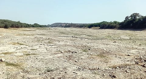 निरा नदीचे पात्र पडले कोरडे : इंदापूर, माळशिरस तालुक्यांतील शेतकरी चिंतेत