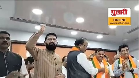 काँग्रेस नेते आणि माजी मंत्री पद्माकर वळवी यांनी बुधवारी, १३ मार्च रोजी भारतीय जनता पक्षात (भाजप) प्रवेश केला. यावेळी भाजपचे महाराष्ट्र प्रदेशाध्यक्ष चंद्रशेखर बावनकुळे आणि पक्षाचे नेते अशोक चव्हाण देखील उपस्थित होते.