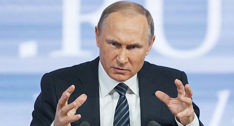 रशियाचे राष्ट्राध्यक्ष व्लादिमीर पुतिन. ( संग्रहित छायाचित्र)