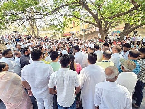 अन्यायकारक कराविरोधात नागरिकांचा संताप; ढोल-ताशांच्या गजरात मोर्चा