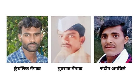 नाशिक : कंटेनर – मोटरसायकल अपघातात तीन ठार, नांदूर शिंगोटेच्या दोघांचा समावेश