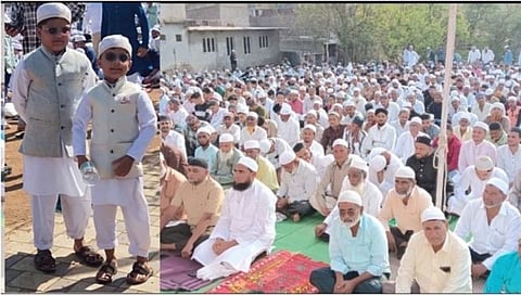 निजामपूर-जैताणे येथे ईद- उल-फितर उत्साहात