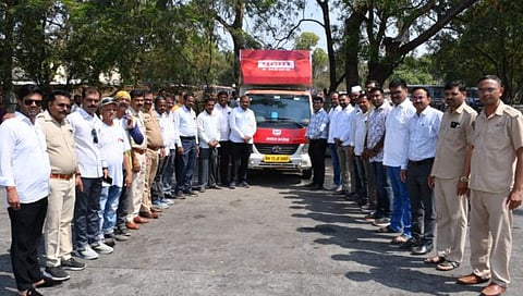 Nashik Pudhari TV | ‘पुढारी’ न्यूज एलईडी व्हॅनचा सिन्नरला शुभारंभ