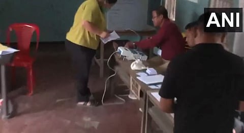 मणिपूरमधील ११ निवडणूक केंद्रांवर आज फेरमतदान