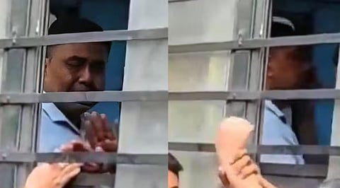 सीबीआयने शहाजहानला बशीरहाट स्थानिक न्यायालयात हजर केले होते. कोर्टातून बाहेर पडताना त्यांनी आपल्या मुलीला पाहिले. यावेळी त्याला अश्रू अनावर झाले.