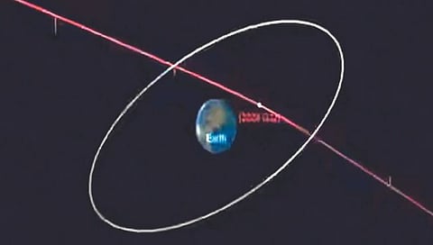 पृथ्वीच्या जवळून गेला मोटारीच्या आकाराचा लघुग्रह